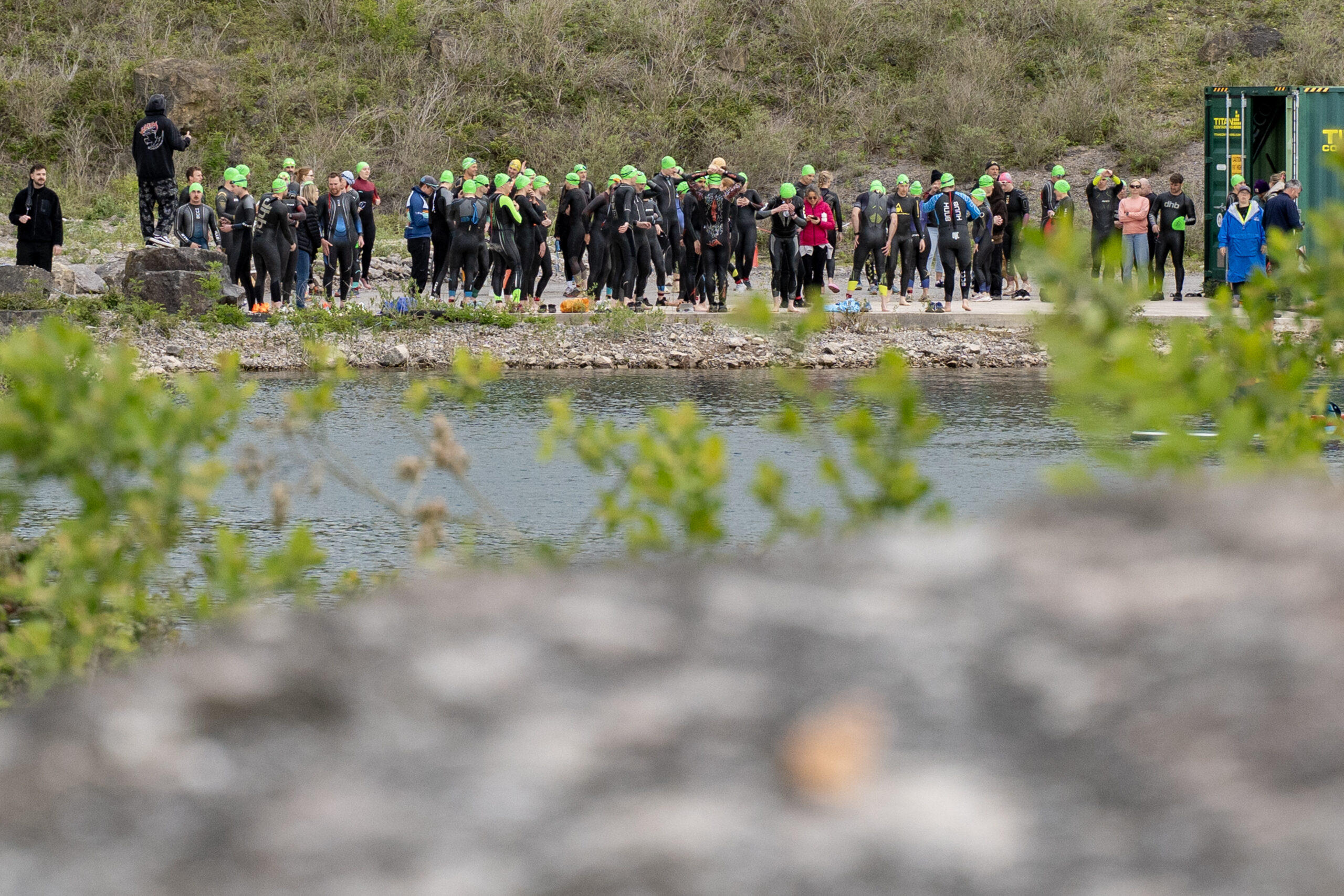 Race 1, the debut of The Lake Triathlon Series 2026. Picture: Carl Hewlett.