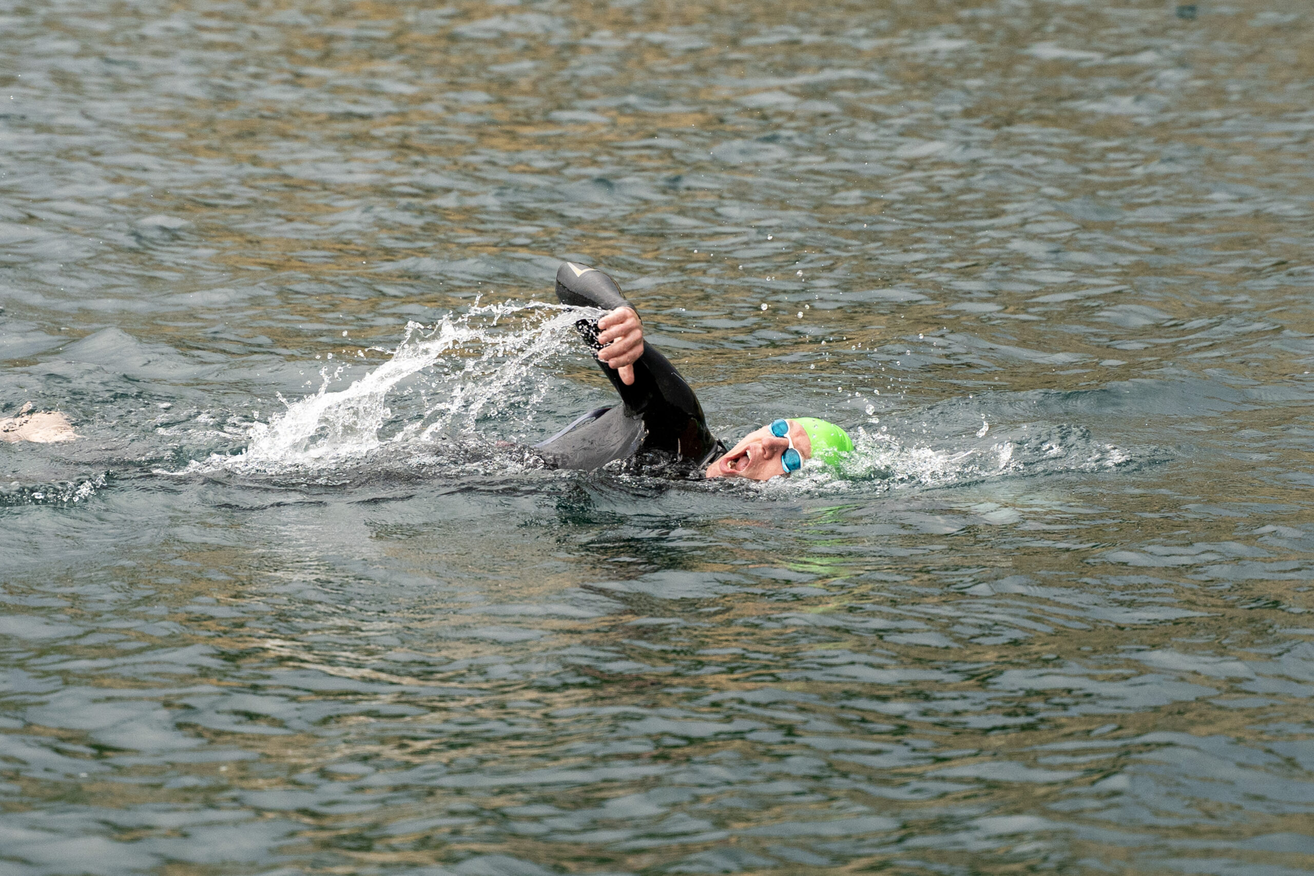 Race 1, the debut of The Lake Triathlon Series 2026. Picture: Carl Hewlett.