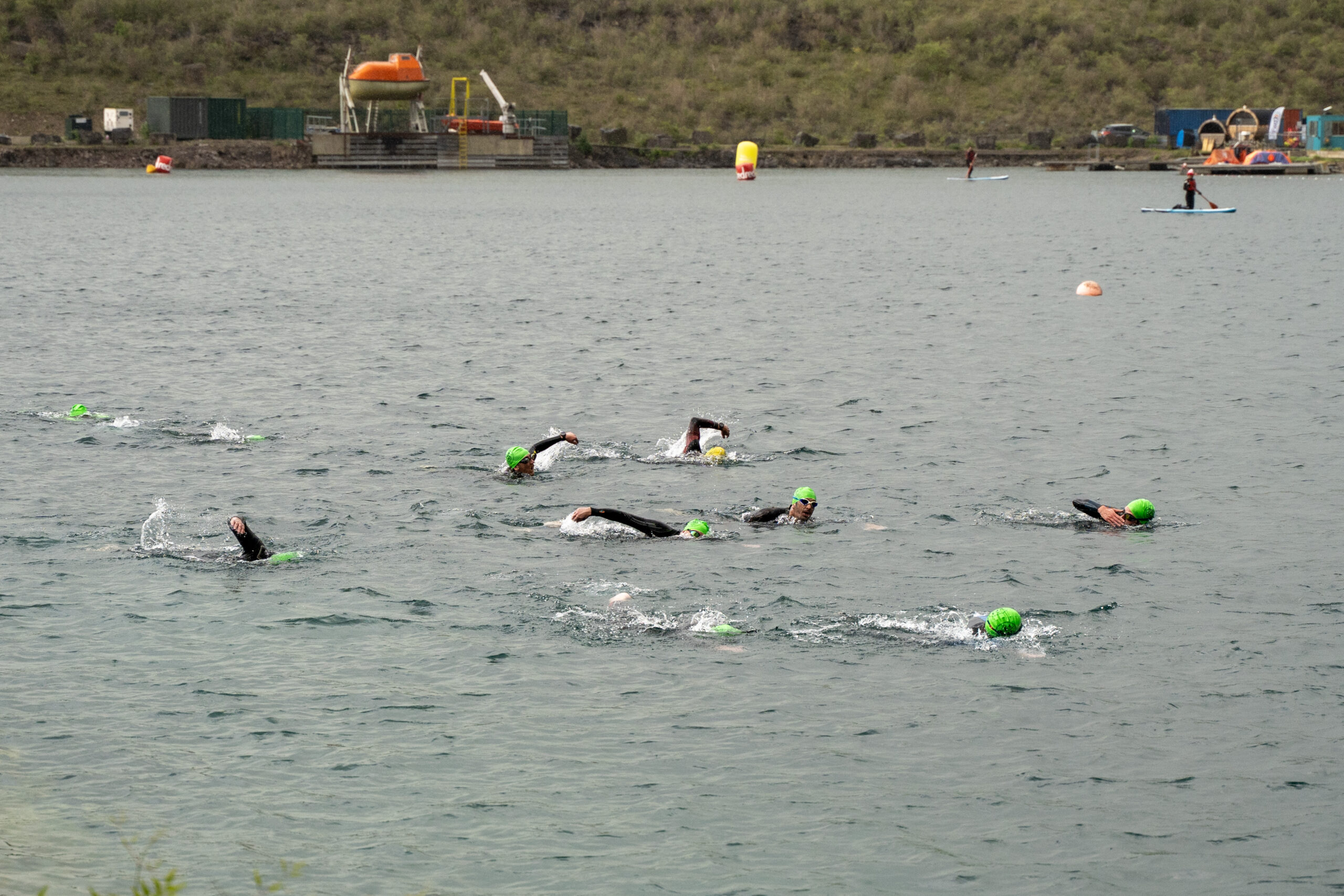 Race 1, the debut of The Lake Triathlon Series 2026. Picture: Carl Hewlett.