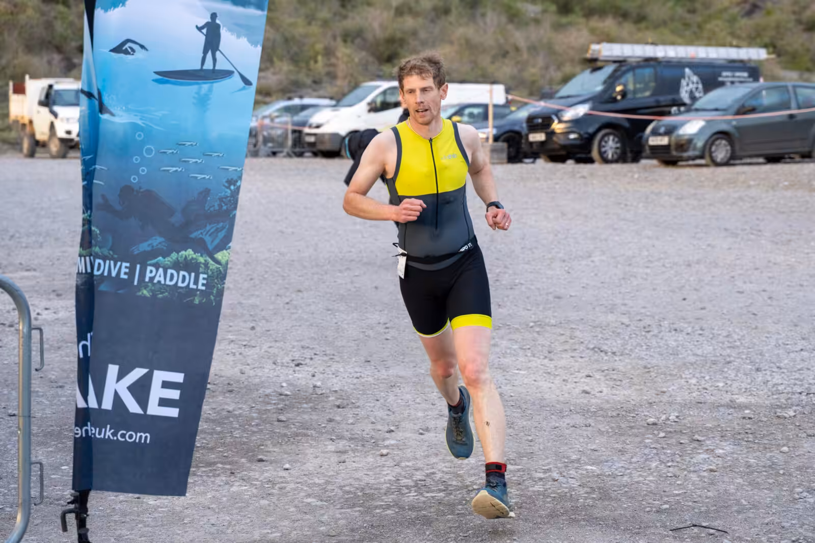 Race 1, the debut of The Lake Triathlon Series 2026. Picture: Carl Hewlett.